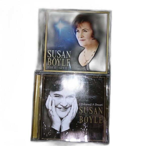 2 Susan Boyle CDs The Gift 2010 and I Dreamed A Dream 2009 Sony Music - Picture 1 of 7